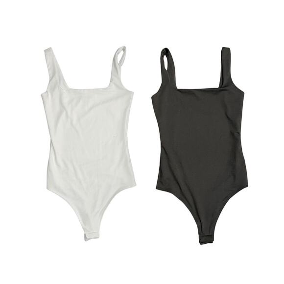 Live in the Moment Bundle Bodysuit Size XS Set of 2 Tank Button Snap - Picture 1 of 8